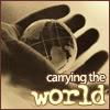 carrying the world