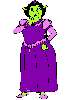 Princess Fiona  dress in purple