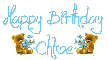 Chloe Happy Birthday