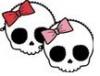 girl skulls