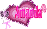 Amanda pink heart