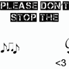 please don't stop the music