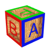 alphabet block