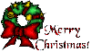 wreath-merry christmas