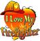 i love my firefighter