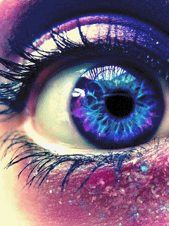 colorful eye