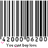 you can't buy love