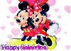 Mickey and Minnie Valentine
