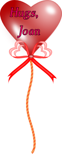 Balloon Heart Hugs - Joan