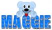 Blue Puppy - Maggie
