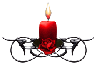 Candle rose
