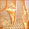 yellow ballet shoes