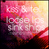 kiss and tell