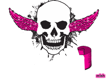tayleah pink skull