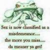 Frog sex Funny