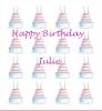 Happy Birthday Julie