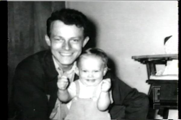 baby gary sinise with dad