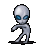dancing alien