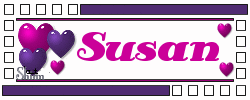 Animated Heart Tag for Susan
