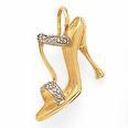 gold shoe