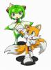 Tails and Cosmo 