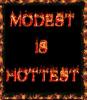 modest is hottest