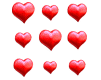 lots of hearts