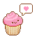 Cute Strawberry Cupcake Lurv