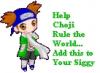 help choji rule the world!