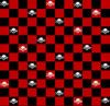 Red Checkered Skulls