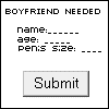 Boyfriend Needed