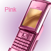pink mobile phone 
