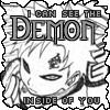 i can see the demon inside you