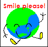 smile for earth!