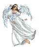 Angel in white