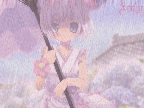Girl With Umbrella
