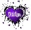 kaitlyn purple animated heart