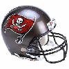 Tampa Bay Helmet With Glitter