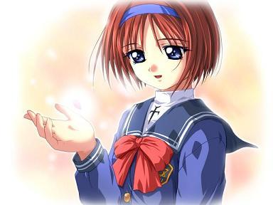 anime girl sad