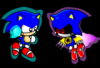 metal and sonic