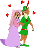 Disney - Robin Hood & Maid Marian - Love / Hearts