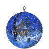winter in a globe
