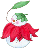 Snowman flower