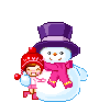 snowman hug