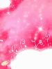 cute kawaii love cloud in a pink sky