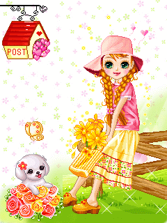 cute kawaii country girl