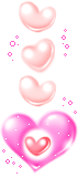 pink hearts