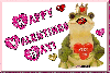 happy valentines day frog prince