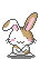 smudged bunny 