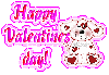 happy valentines day with dog